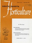 South Dakota Horticulture, March/April 1958 by State Horticultural Society