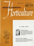 South Dakota Horticulture, July/August 1958