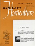 South Dakota Horticulture, September/October 1958