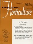 South Dakota Horticulture, January/February 1960 by State Horticultural Society