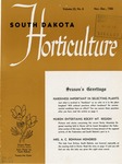 South Dakota Horticulture, November/December 1960 by State Horticultural Society