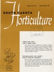 South Dakota Horticulture, March/April 1961 by State Horticultural Society