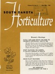 South Dakota Horticulture, November/December 1961 by State Horticultural Society