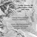 Custer County, SD Air Photos (1938 and 1954) by Plant Science Department