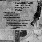 Faulk County, SD Air Photos (1952 Part B and 1953 Part A) by Plant Science Department