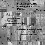 Faulk County, SD Air Photos (1953 Part B) by Plant Science Department