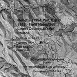 Mellette County, SD Air Photos (1954 Part C and 1955 - Field Notes/Soil Lines) by Plant Science Department