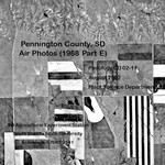 Pennington County, SD Air Photos (1968 Part E)