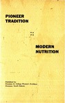 Pioneer Tradition, Modern Nutrition by Freeman Junior College Womens Auxiliary