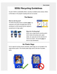 SDSU Recycling Guidelines : Version 2 - students by Jennifer McLaughlin