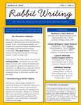 Rabbit Writing, March 9, 2026 by SDSU Writing Center
